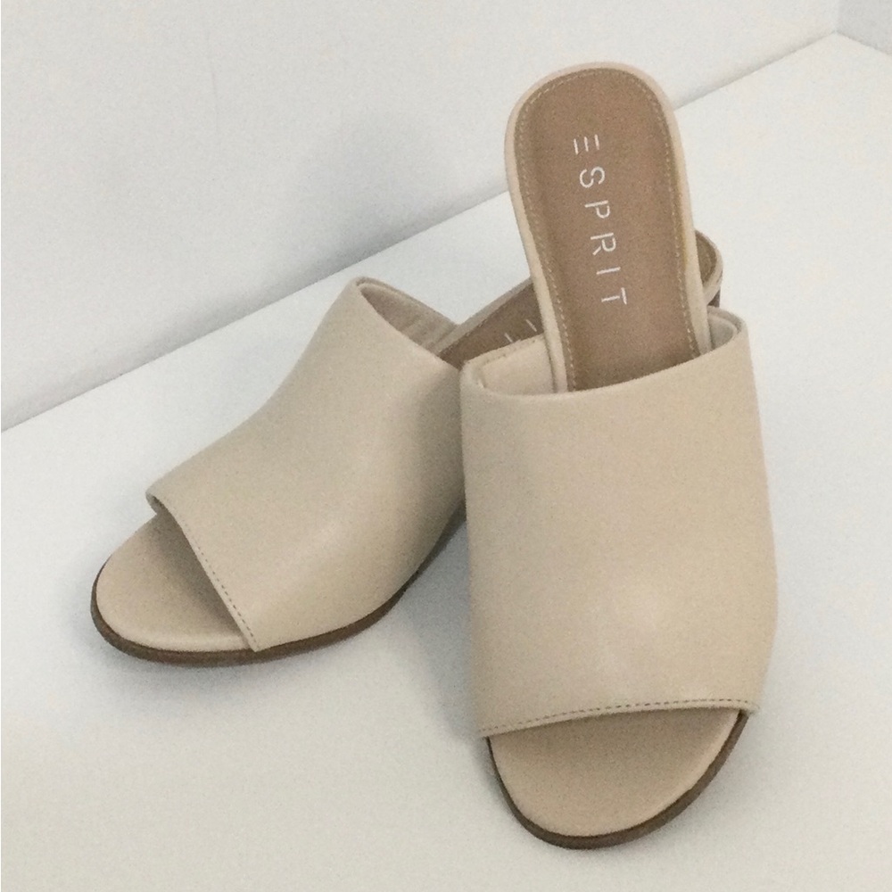 Esprit Women's Tayce Heeled Slide Sandals, Sz. 6.5